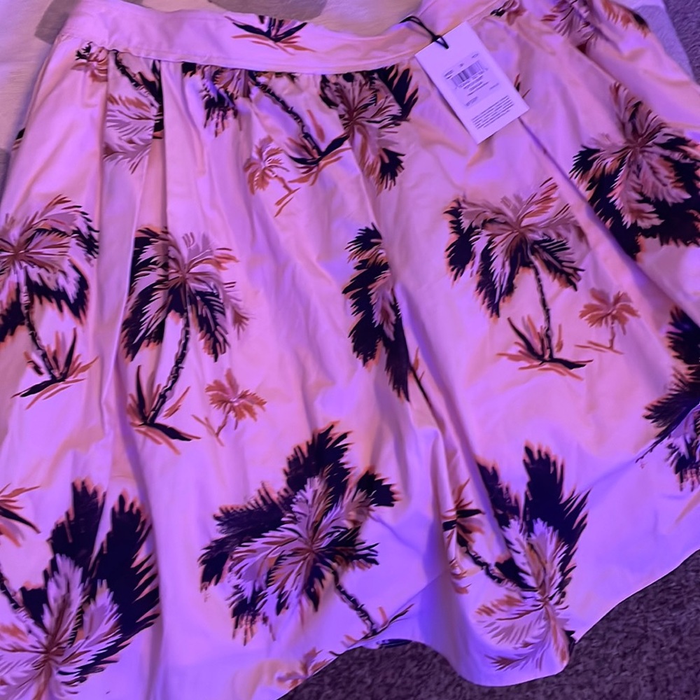 Coach. Ever warn poplin skirt